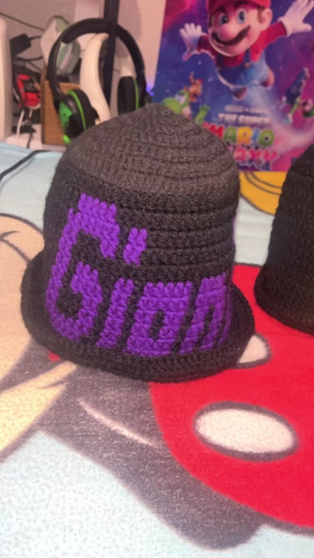 Custom Initial Beanie – Handmade by Thread&Stitch